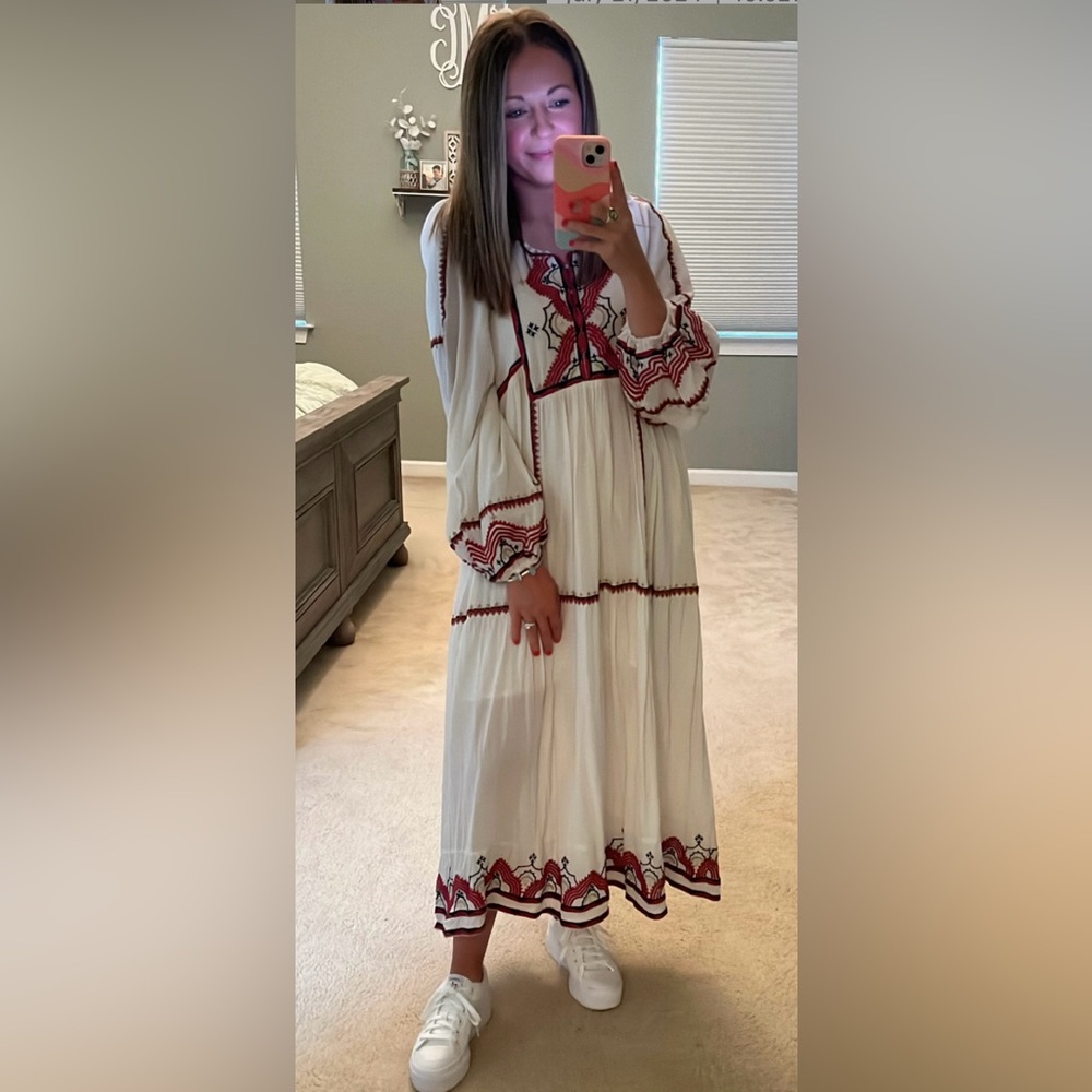 Free People sweet escape midi dress